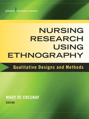 cover image of Nursing Research Using Ethnography
